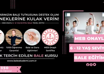 6-12 Yaş Seviyeli Bale Temel Eğitim Fiyatları – Erken Kayıtta %50 İndirim
