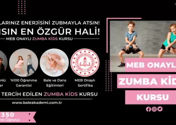 Zumba Kids Kursu Fiyatları – Erken Kayıtta %50 İndirim Bale Akademi